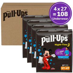 Pull-Ups absorbency core close-up highlighting targeted overnight protection