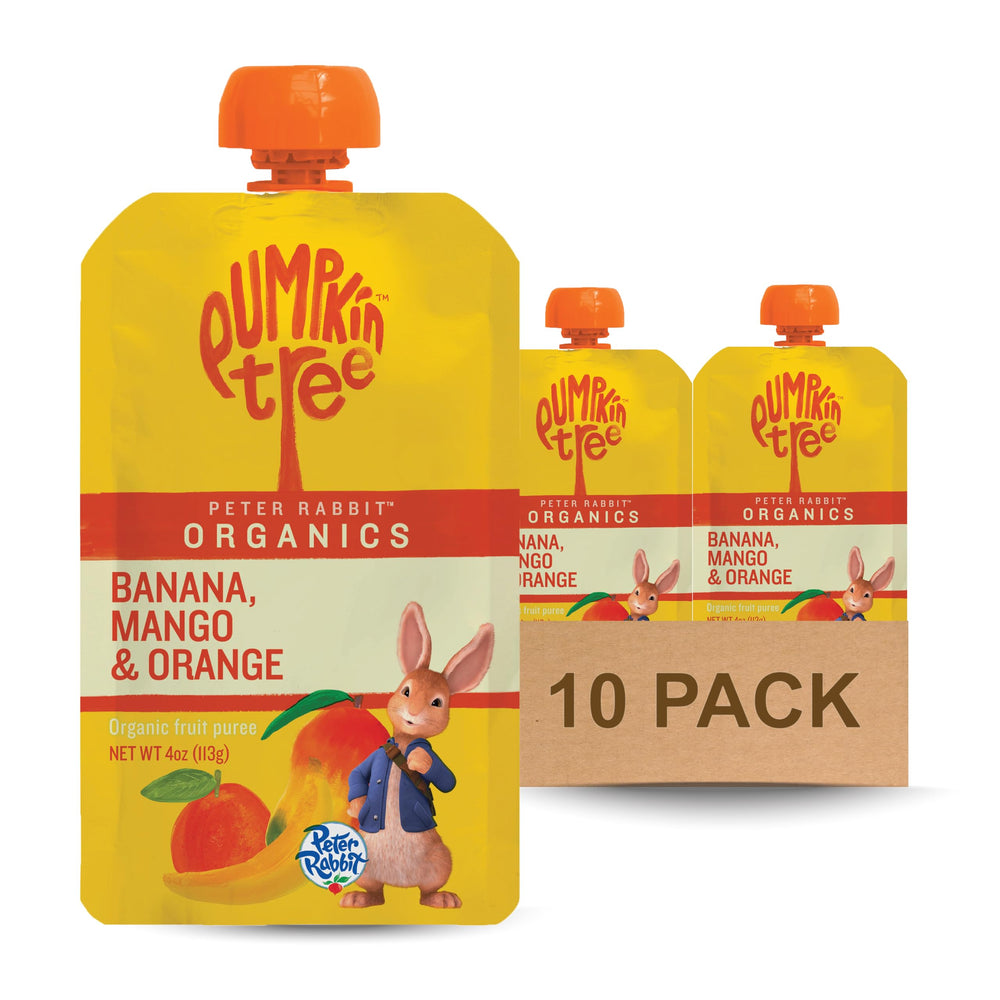 Pumpkin Tree Peter Rabbit front packaging showing product and benefits
