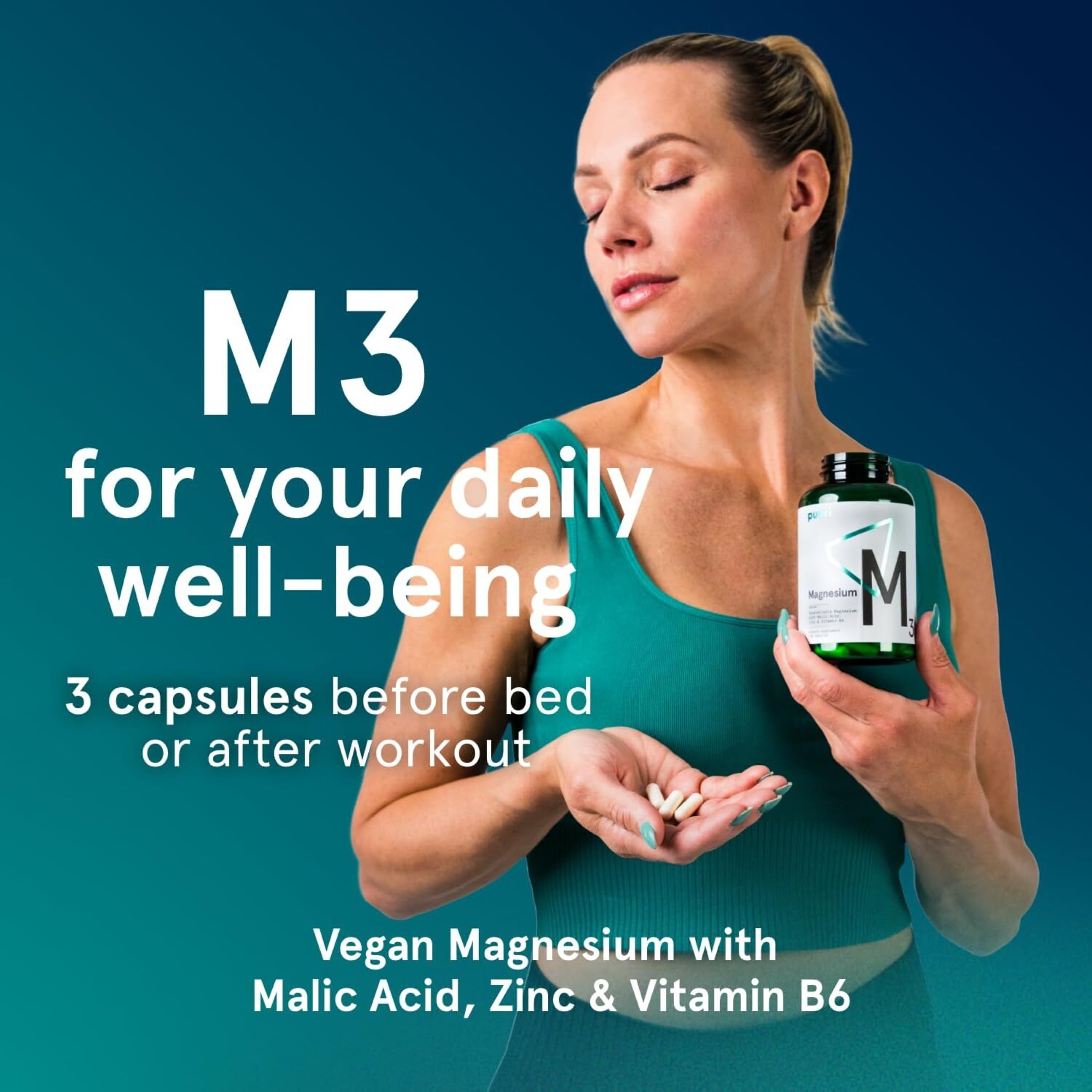 Puori M3 used by athlete post-workout showing recovery support
