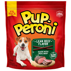 Pup-Peroni back label nutrition facts and ingredient clarity