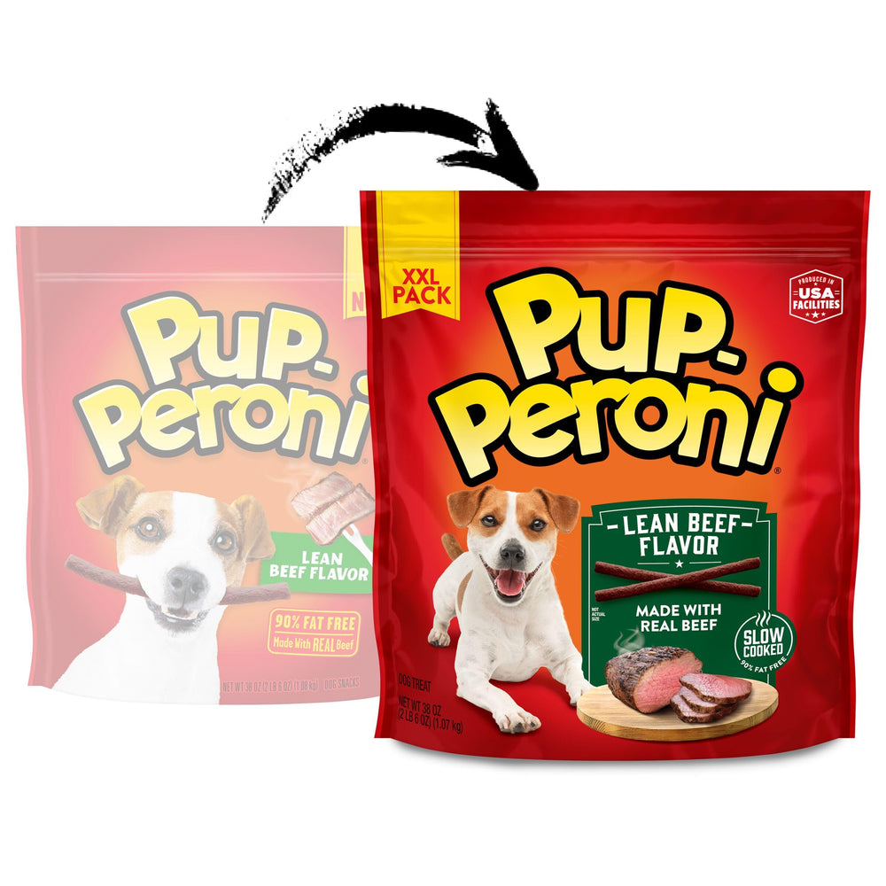 Pup-Peroni close-up of soft texture highlighting tenderness