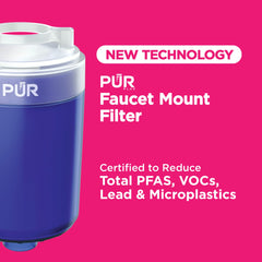 PUR close-up of filter layers showing filtration detail