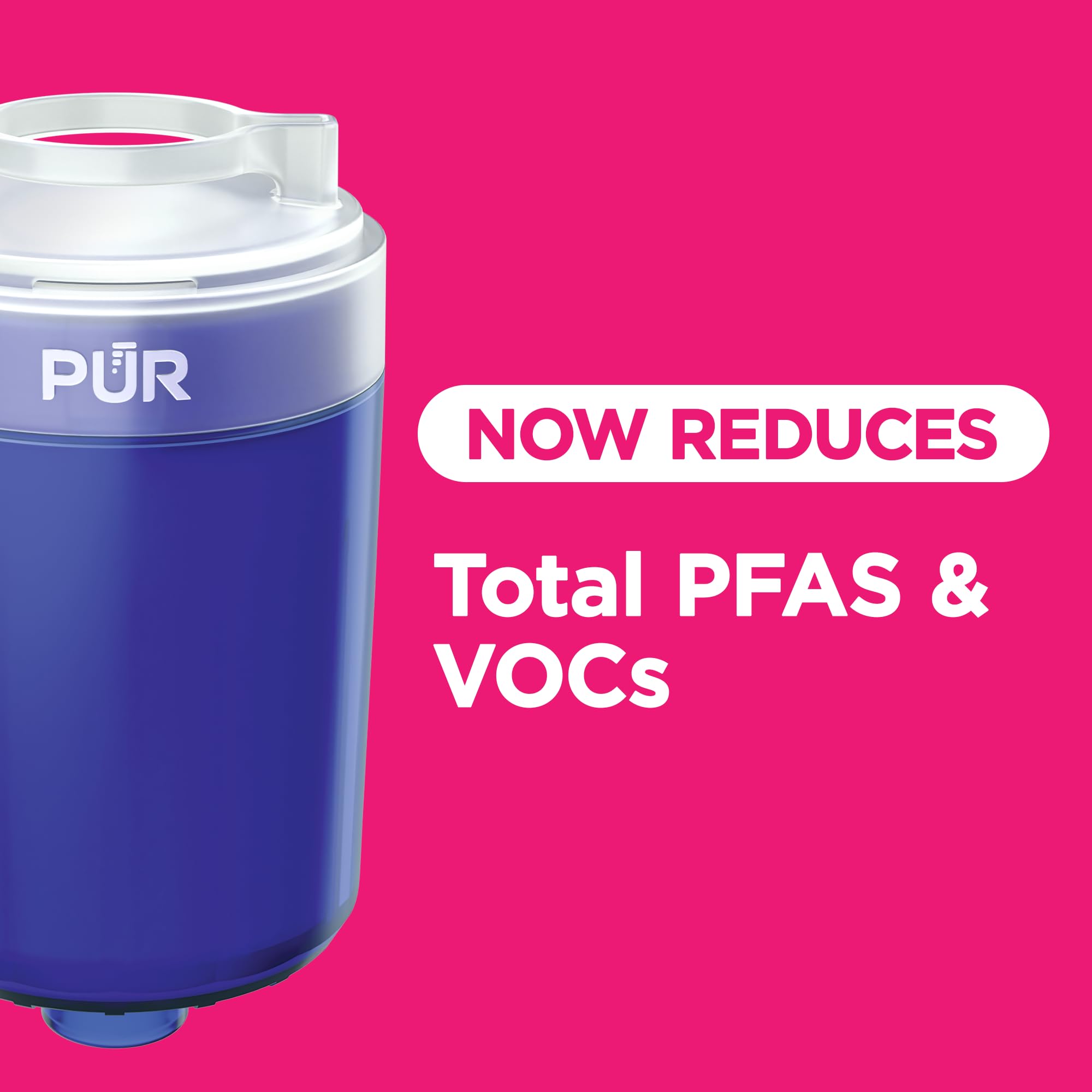 PUR label and IAPMO certification badge for verified reductions