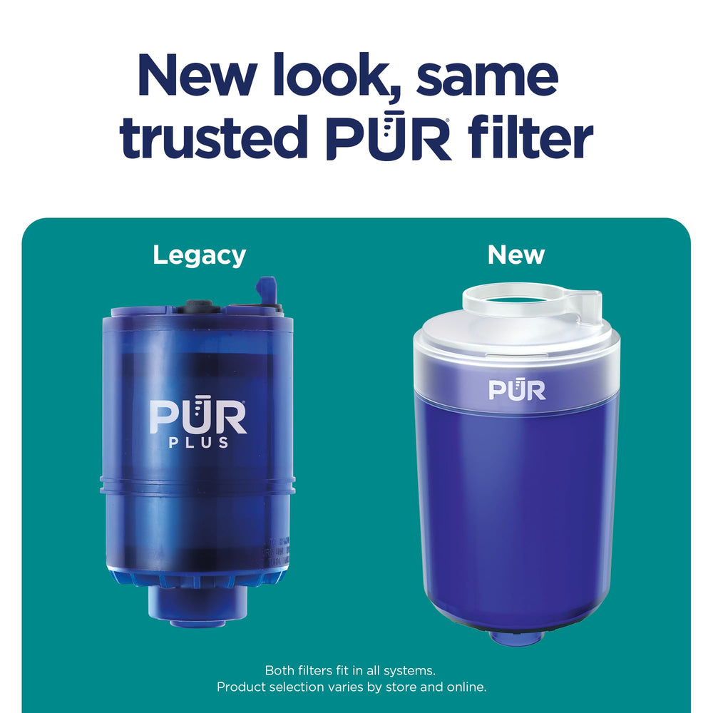 PUR filter pull-tab detail for easy replacement