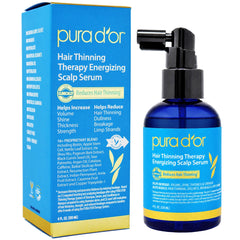 PURA D'OR front label view showing product and benefits
