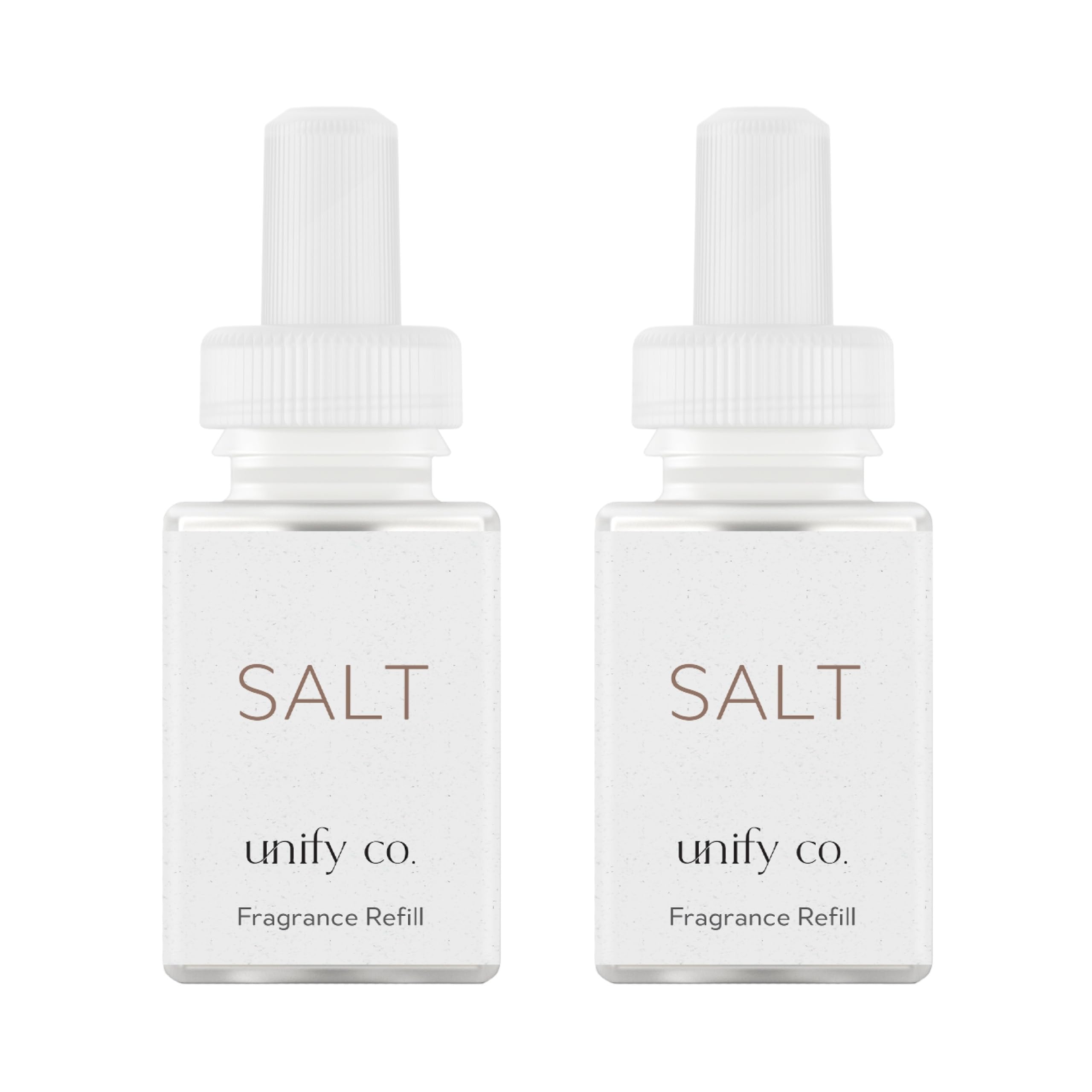 Pura cartridge two-pack front view showing Salt scent benefits