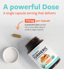 PURE CO supplement label and nutrition facts showing transparency and potency