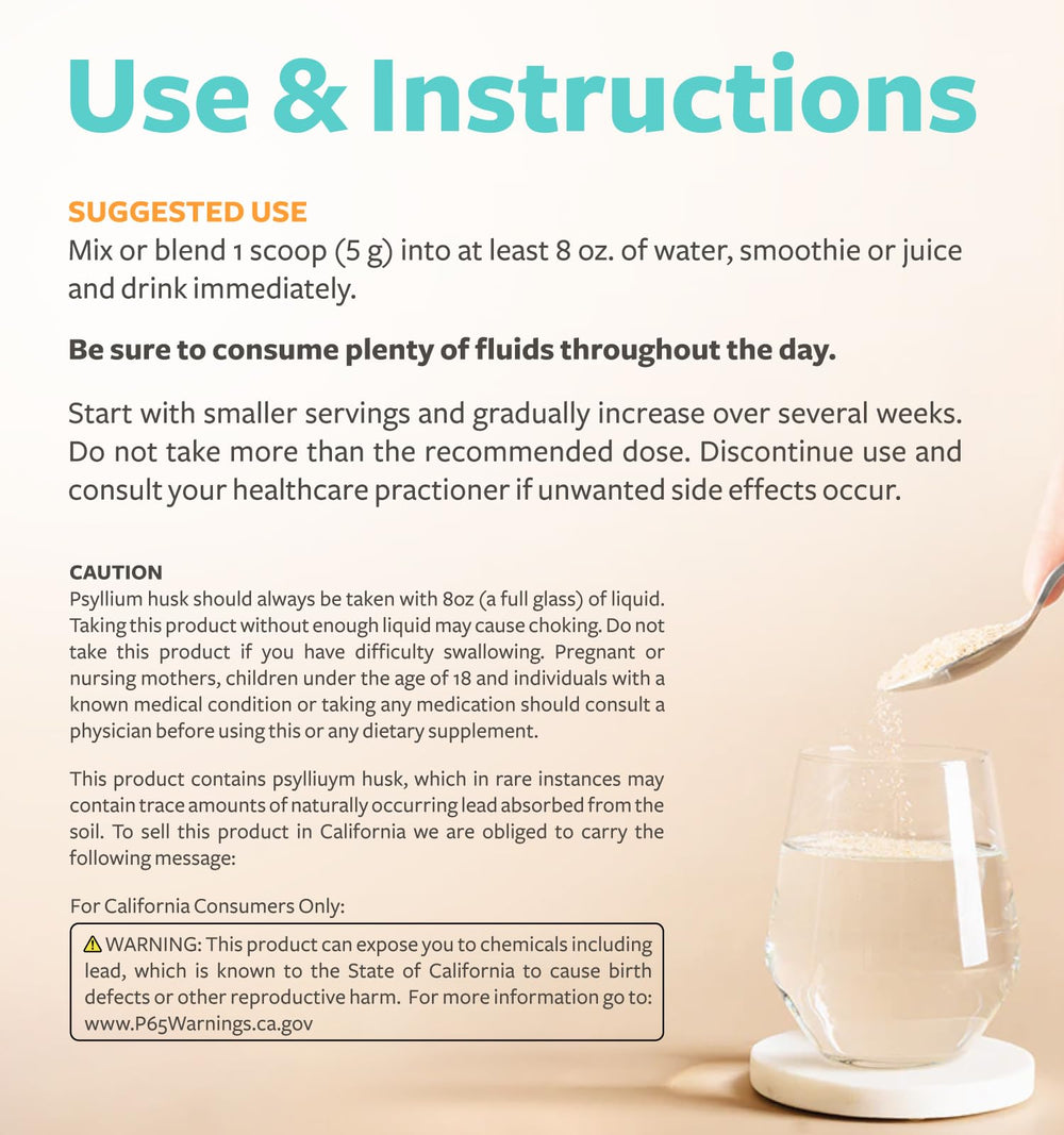 PURE CO jar beside common kitchen items to show size and serving quantity