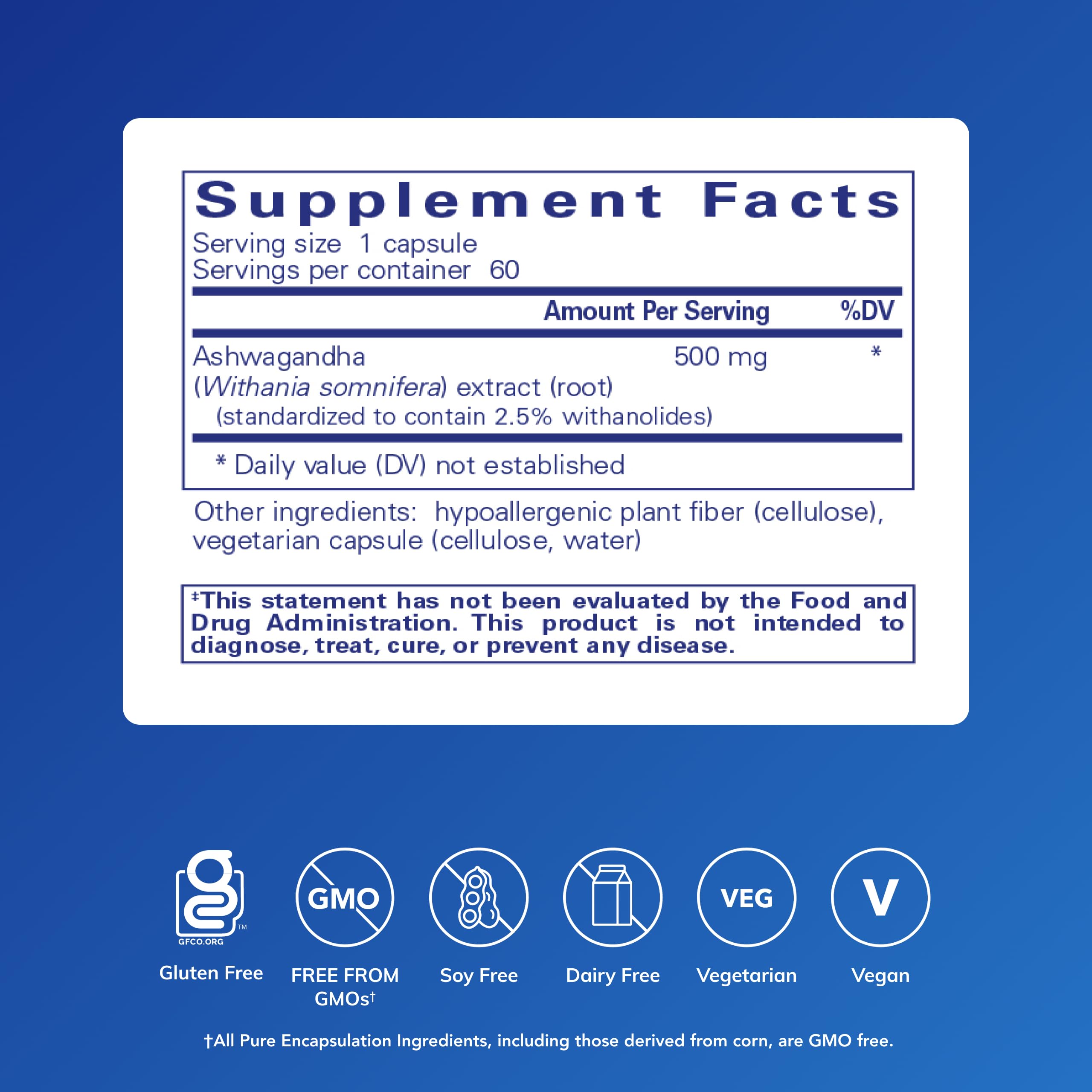 Pure Encapsulations capsule closeup revealing texture and vegetarian capsule for easy swallowing