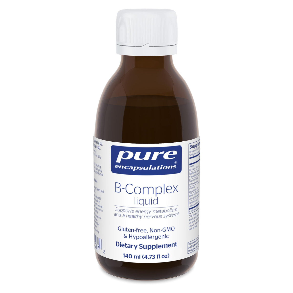 Pure Encapsulations front packaging showing bottle and label for easy identification and trust