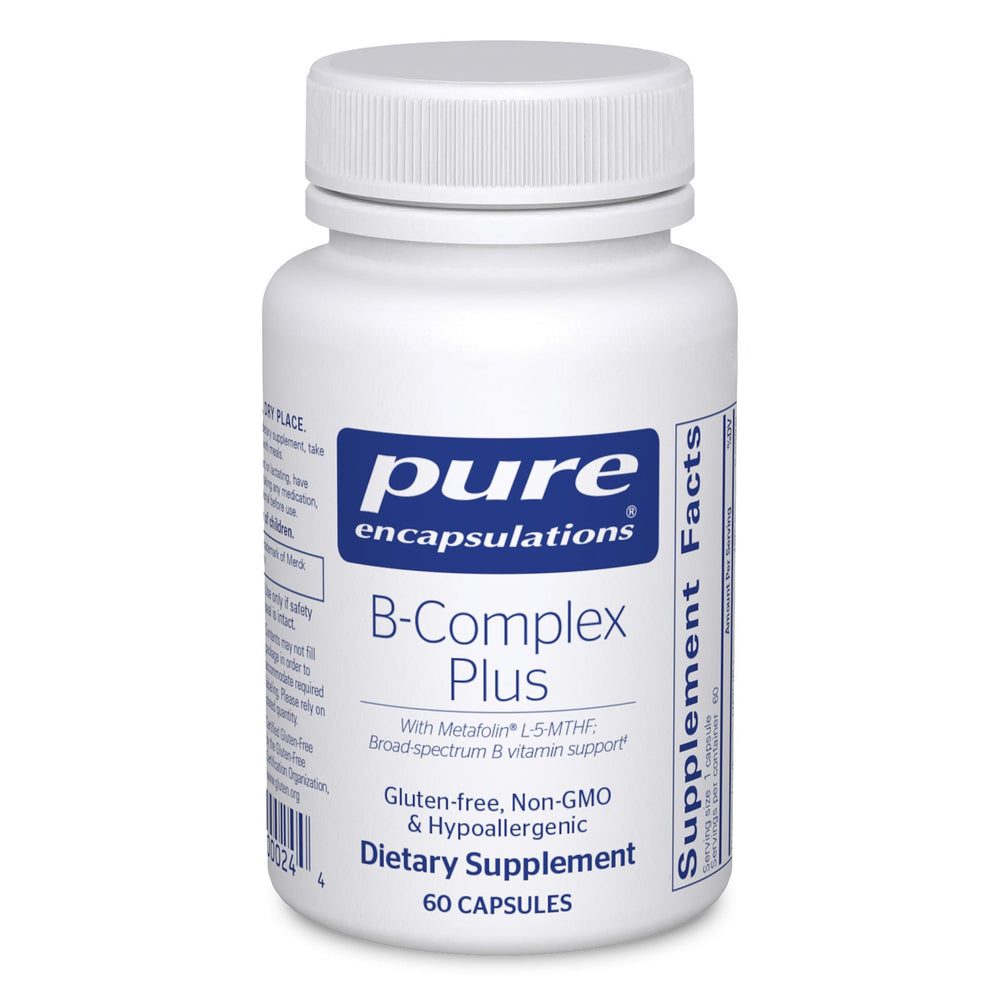 Pure Encapsulations front bottle view showing clean supplement packaging and brand clarity