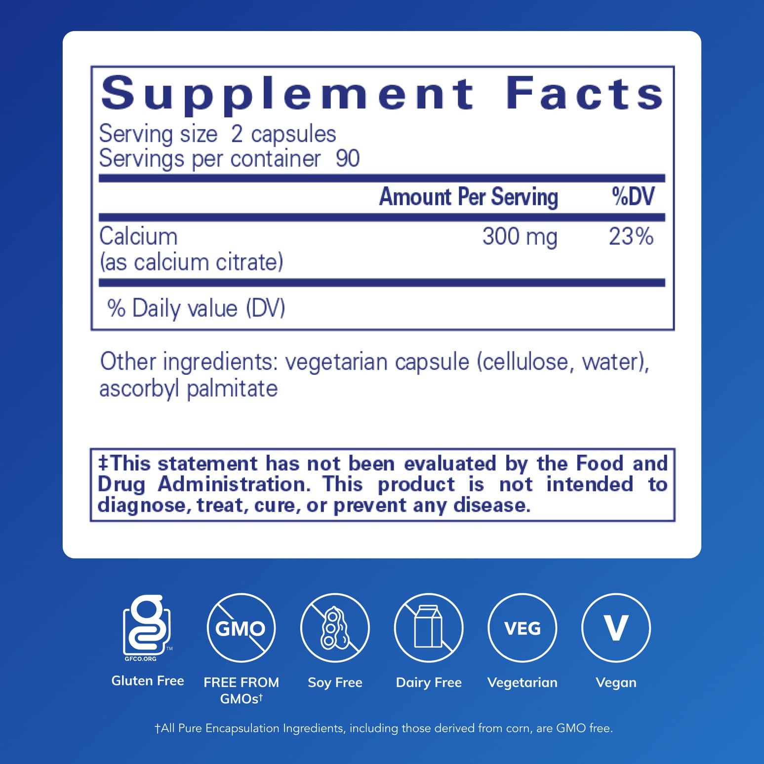 Pure Encapsulations capsule close-up highlighting smooth coating and easy swallowing