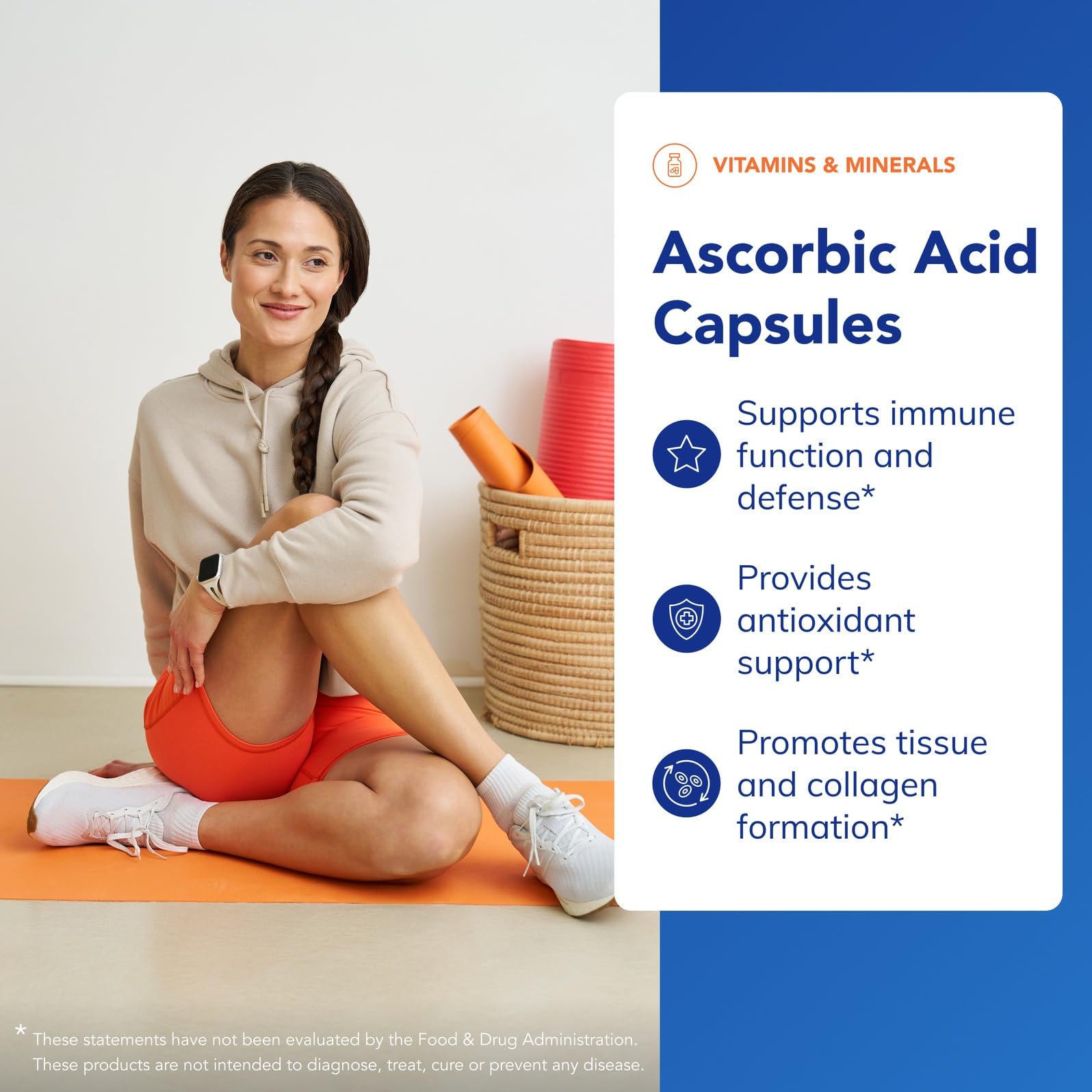 Pure Encapsulations capsules in hand illustrating scale and convenient single-capsule dosing