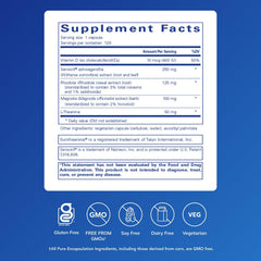 Pure Encapsulations bottle closeup emphasizing label clarity and trust