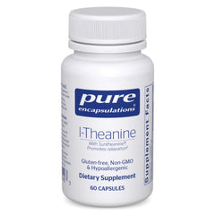 Pure Encapsulations front packaging showing clean label and calm focus benefit