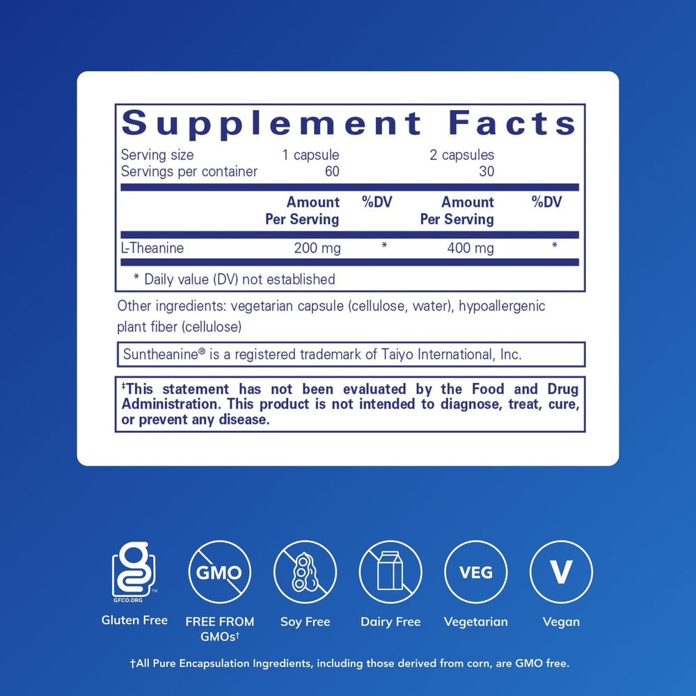 Pure Encapsulations open bottle with capsules highlighting convenient daily supply