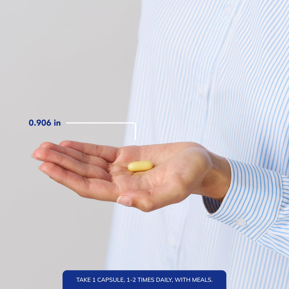 Pure Encapsulations label detail showing Setria glutathione and dosage