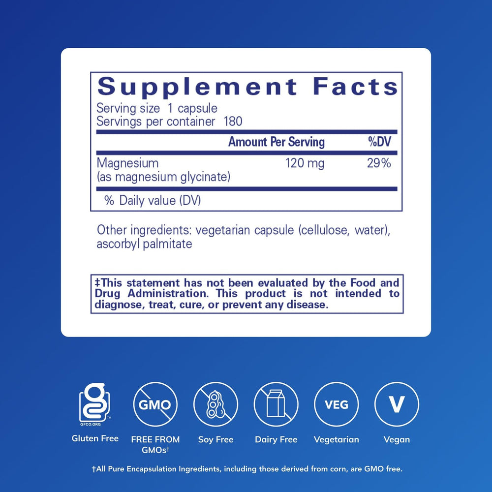 Pure Encapsulations capsule close-up revealing smooth gelatin-free surface