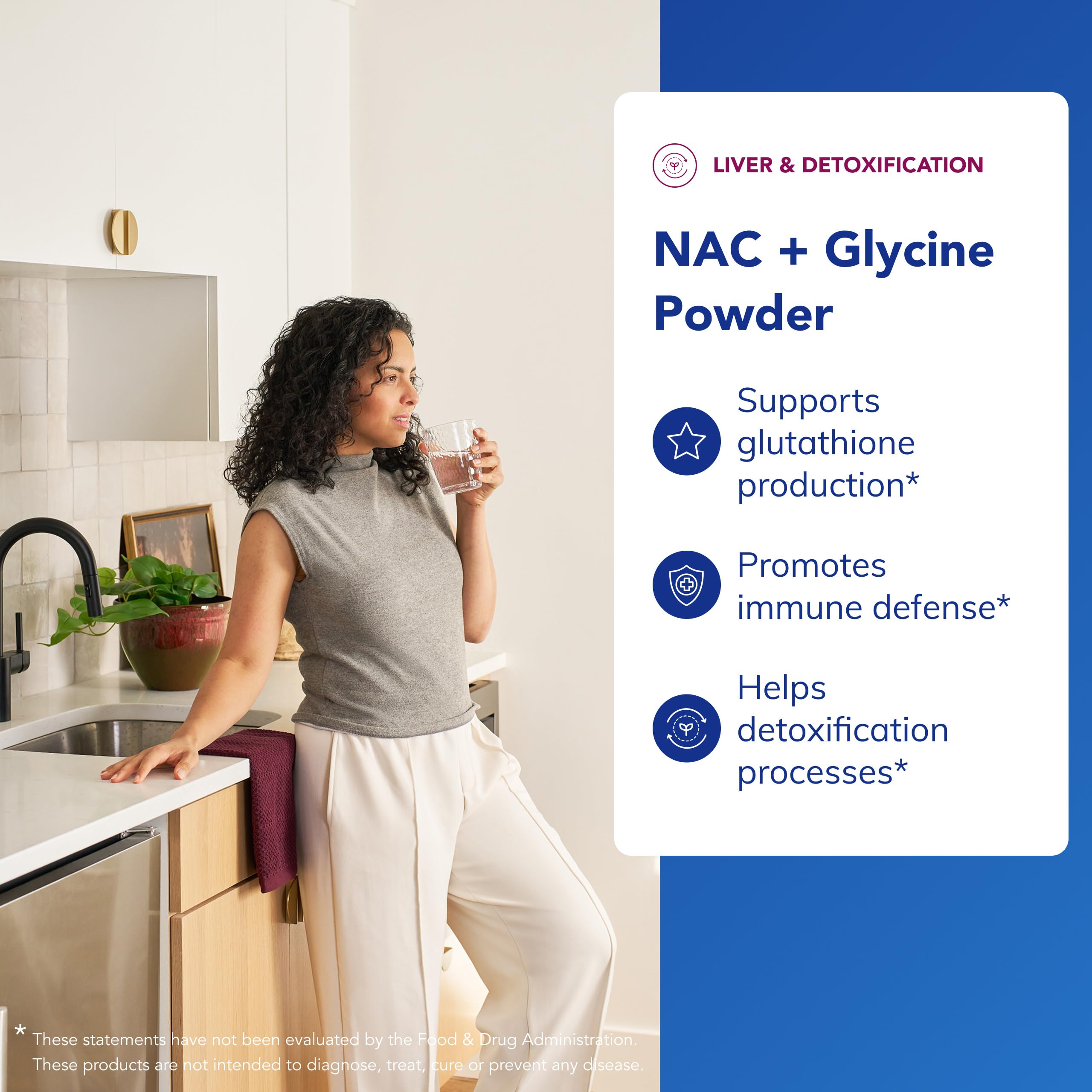 Pure Encapsulations powder texture close‑up showing fine blend and mixability