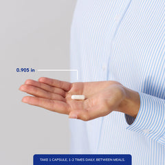 Pure Encapsulations supplement facts label clear view for ingredient transparency and safety