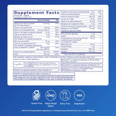 Pure Encapsulations capsule close-up displaying smooth capsule for easy swallowing