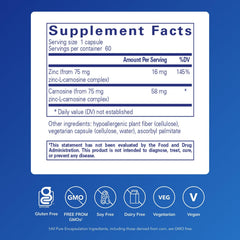 Close-up of a Peptic-Care capsule highlighting Pure Encapsulations purity benefit