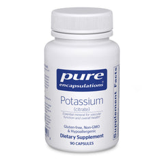 Pure Encapsulations front packaging showing bottle and clear label for easy identification