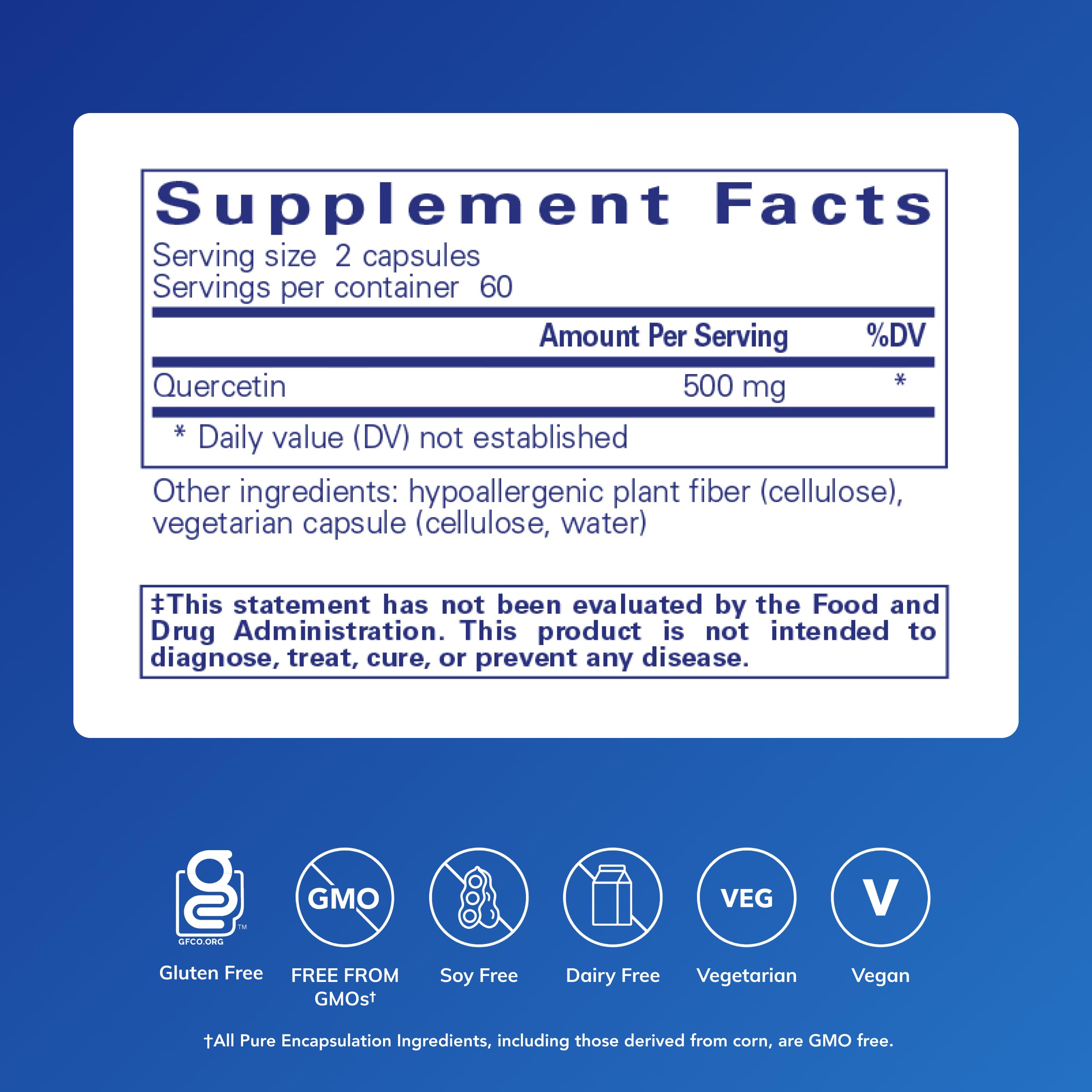 Pure Encapsulations capsule close-up showing smooth texture and easy swallowing benefit