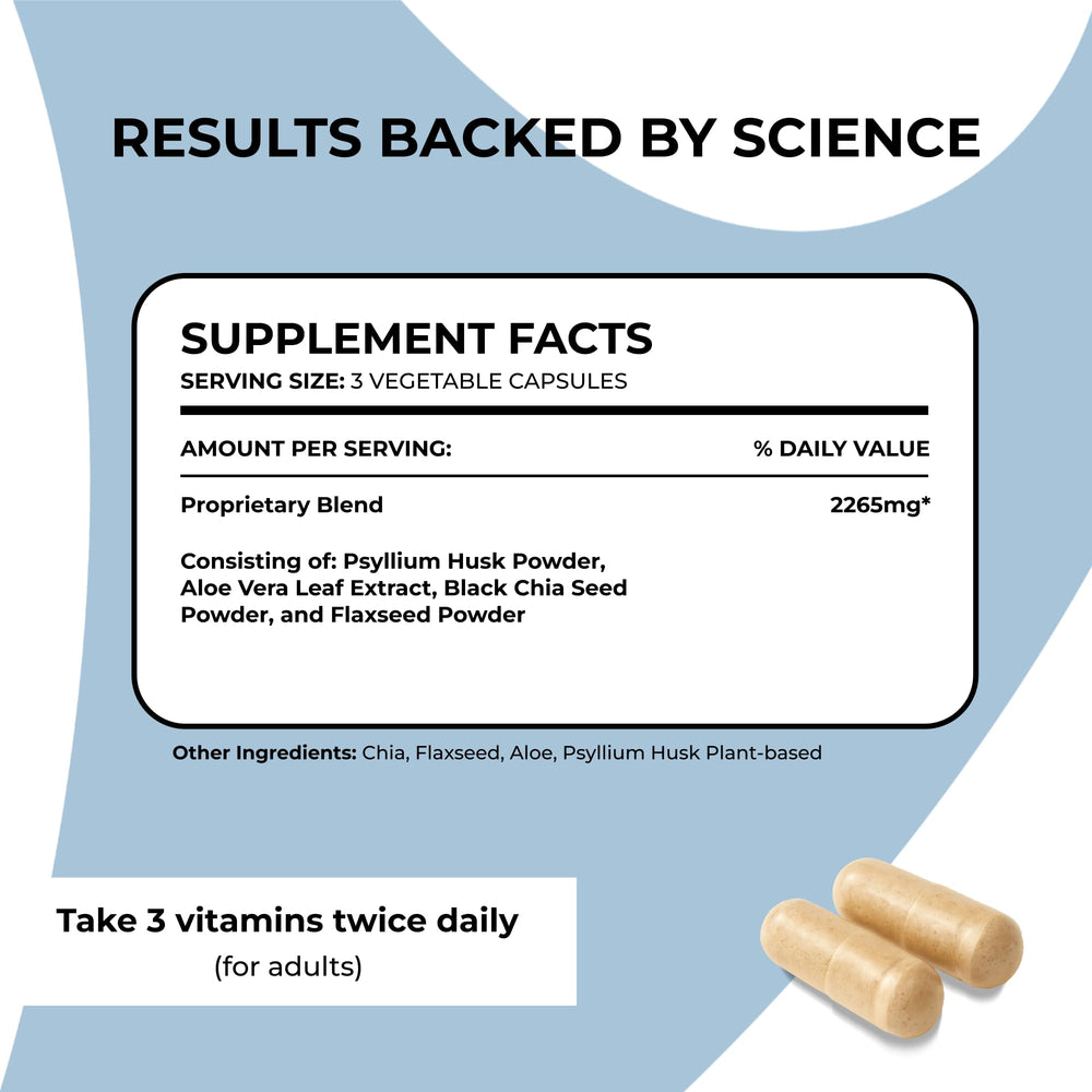 Pure for Men capsules with glass of water illustrating proper hydration