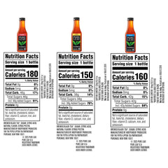 Pure Leaf bottle label close-up highlighting leaf-brewed authenticity
