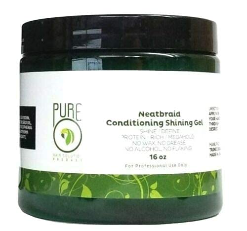 Pure O gel texture close-up highlighting protein-rich smoothness benefit