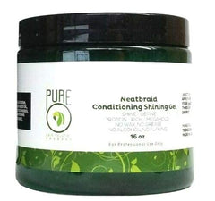 Pure O gel texture close-up highlighting protein-rich smoothness benefit