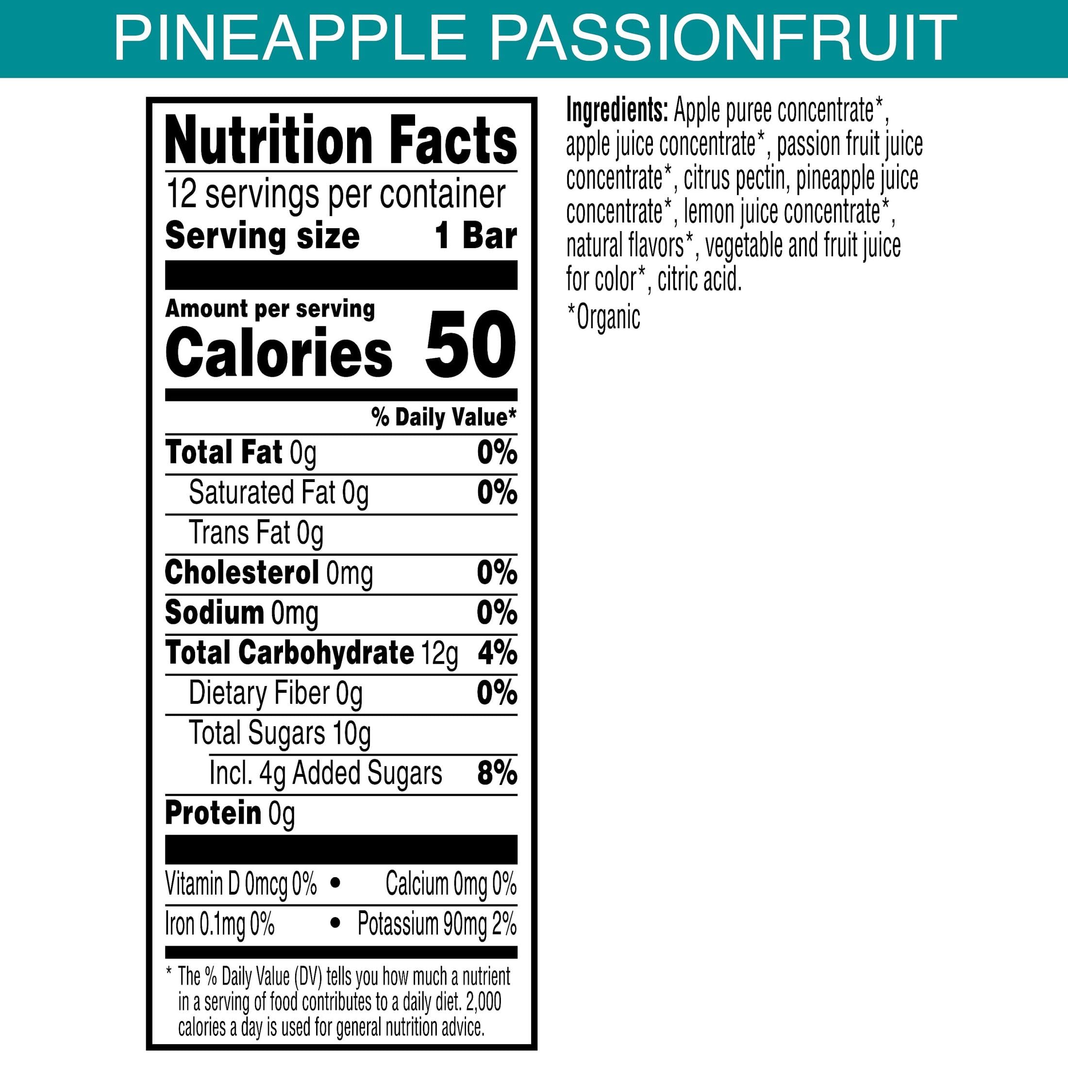 Pure Organic individually wrapped bar ready for grab-and-go convenience