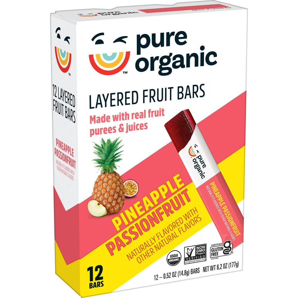 Pure Organic bar inside a lunchbox illustrating easy packing for kids