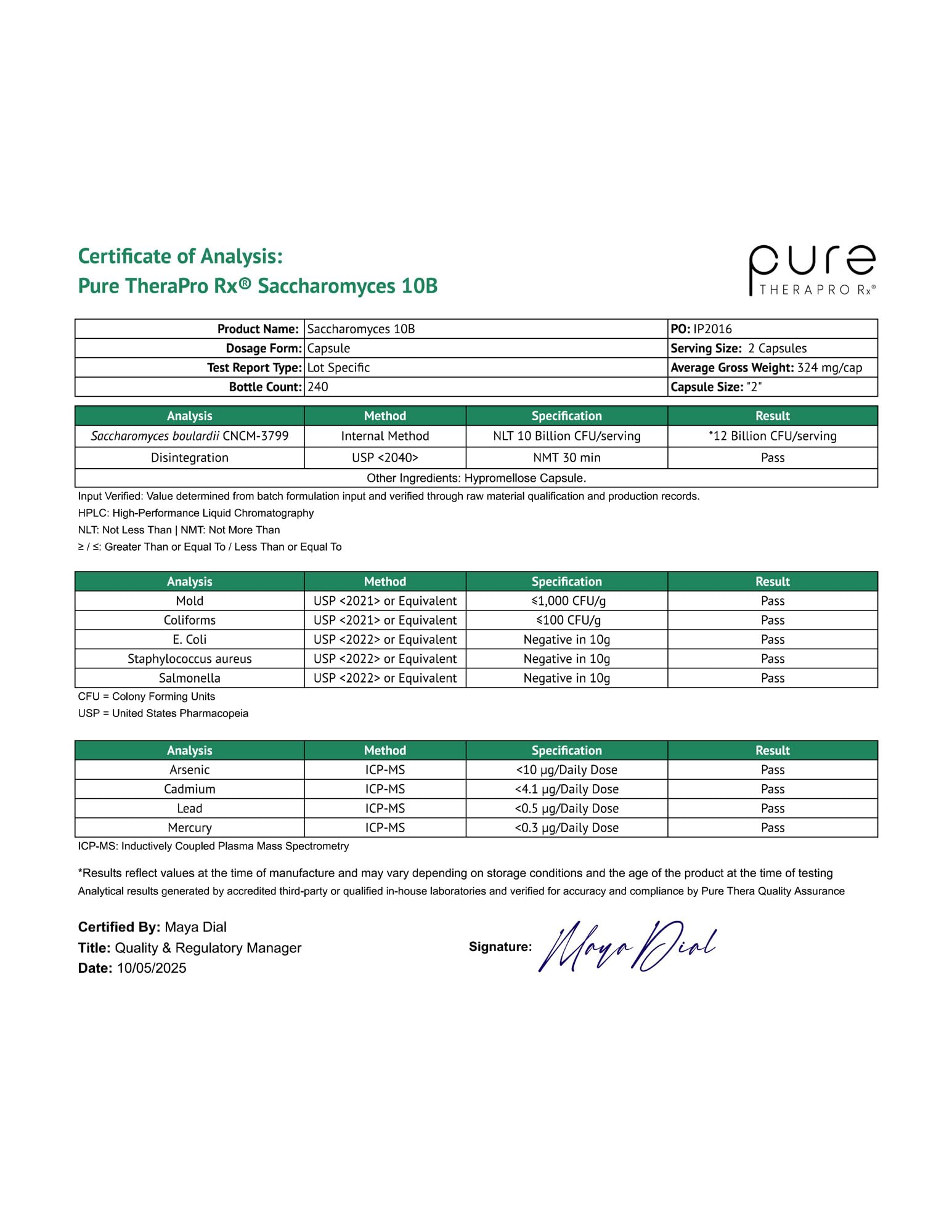 Pure Therapro Rx bottle in a lifestyle kitchen to illustrate everyday usability benefit