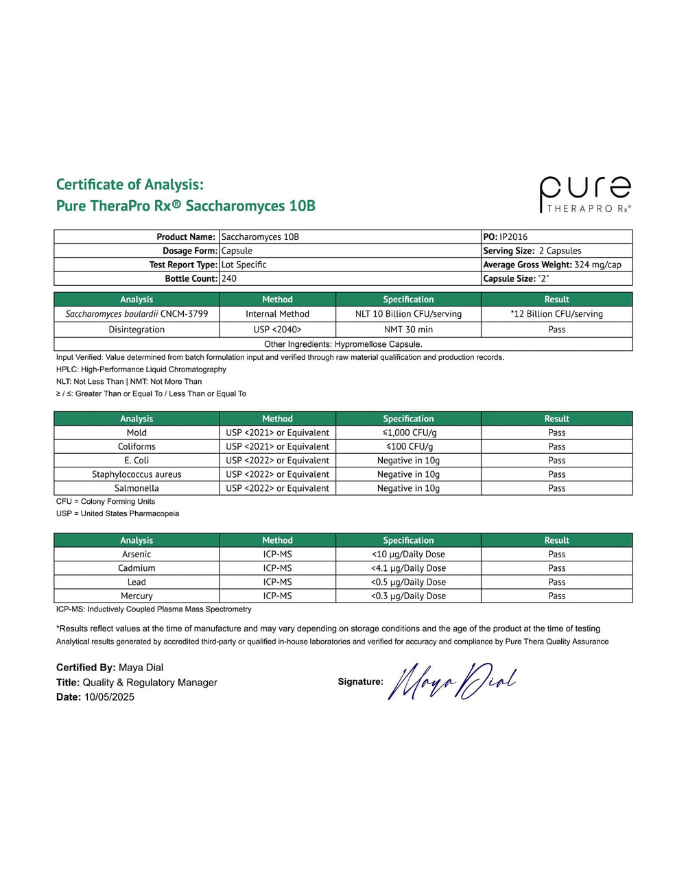 Pure Therapro Rx bottle in a lifestyle kitchen to illustrate everyday usability benefit