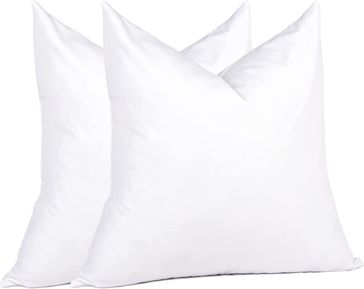 puredown front view pack of 2 showing clean white pillows and symmetry