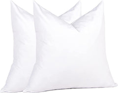 puredown front view pack of 2 showing clean white pillows and symmetry