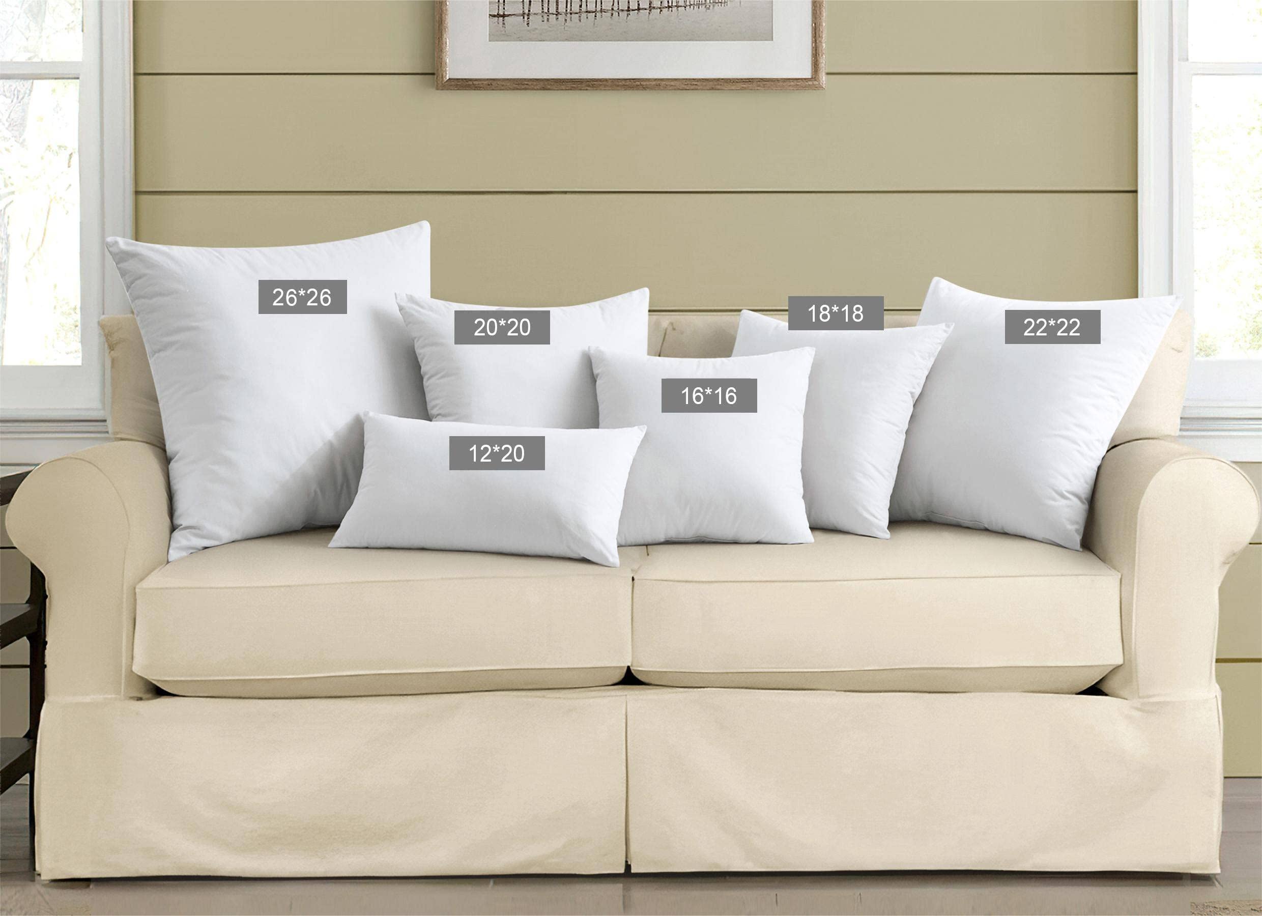 puredown two inserts on bed showing layered styling and cozy visual impact