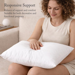 puredown side profile highlighting edge structure and resilient loft for cushions