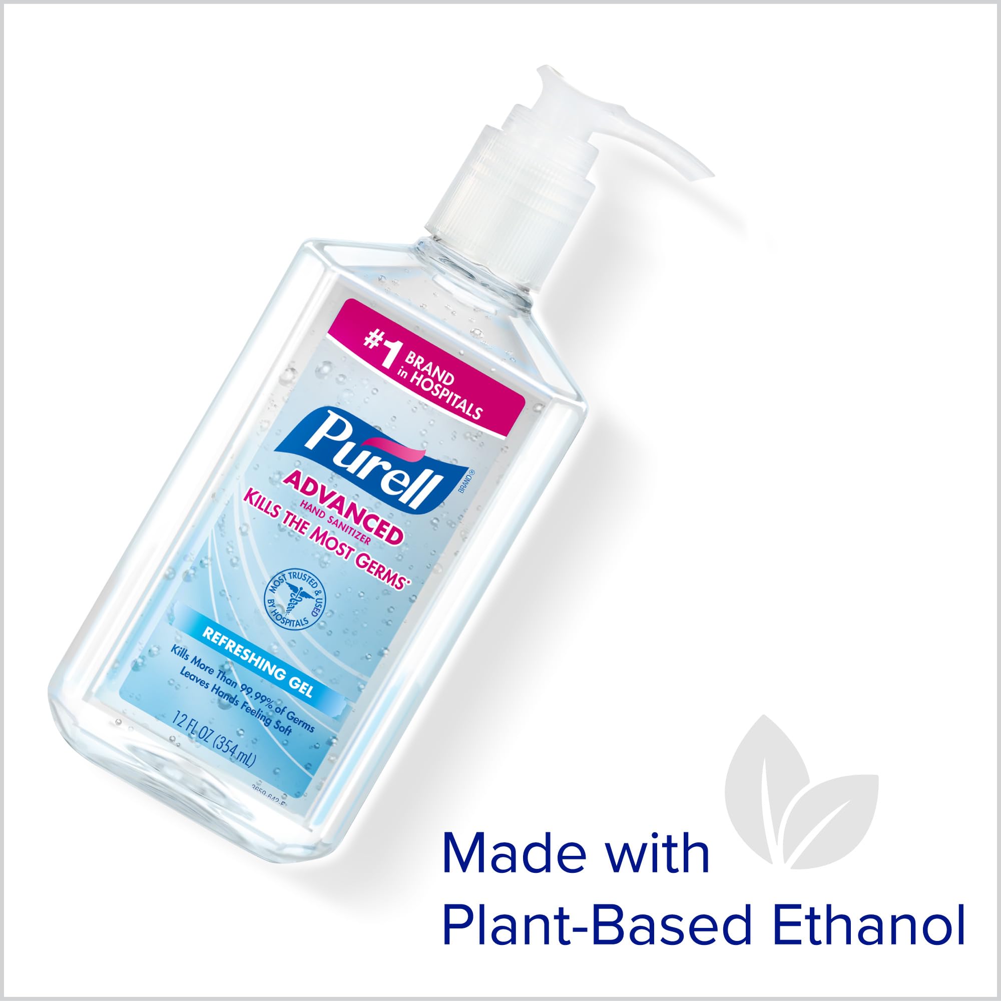PURELL bottle on a classroom desk offering convenient student access