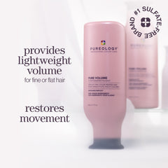 Pureology pump and cap detail highlighting easy dispensing and control