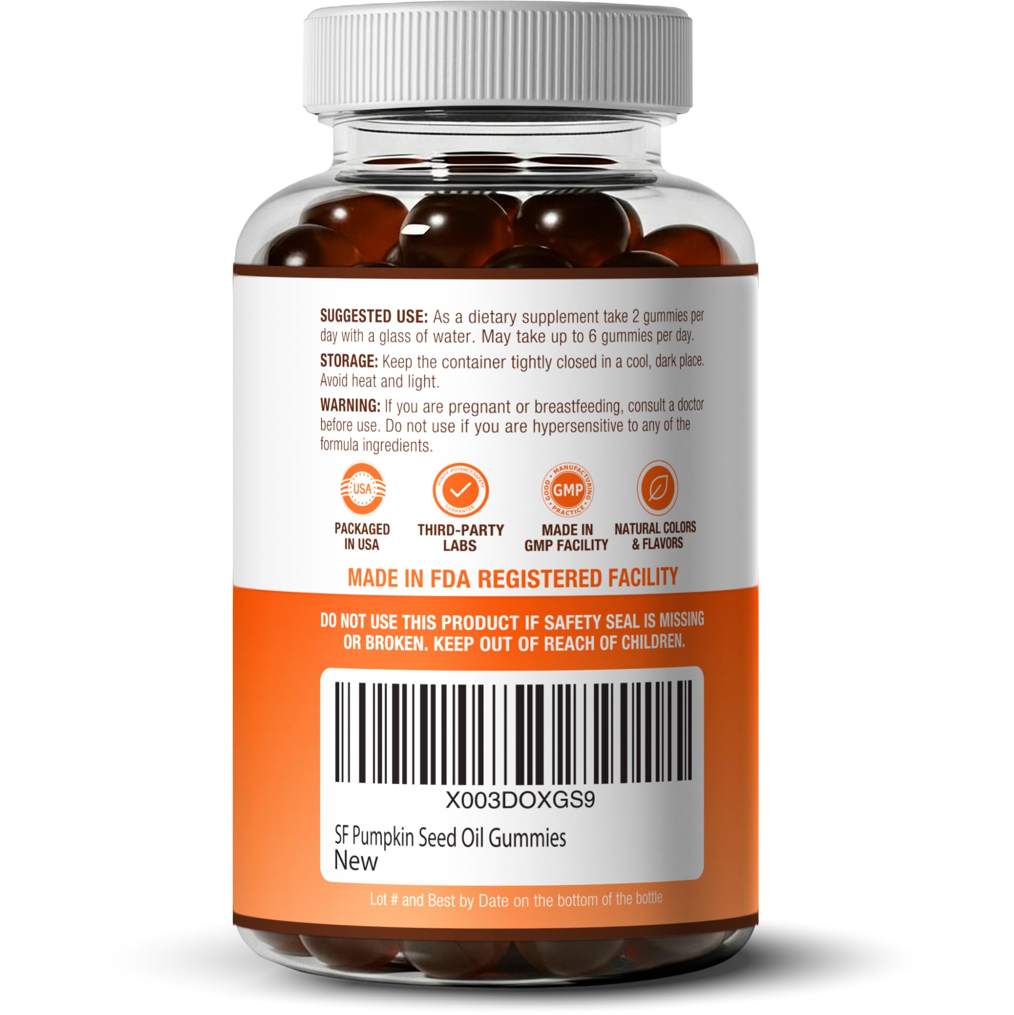 Purify Life gummies on bathroom counter in routine setting showing lifestyle fit