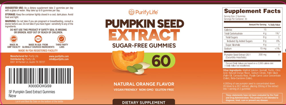 Purify Life third-party lab report image indicating tested purity and trust