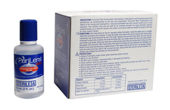 Purilens open cap with dropper tip demonstrating precise, spill-free rinsing