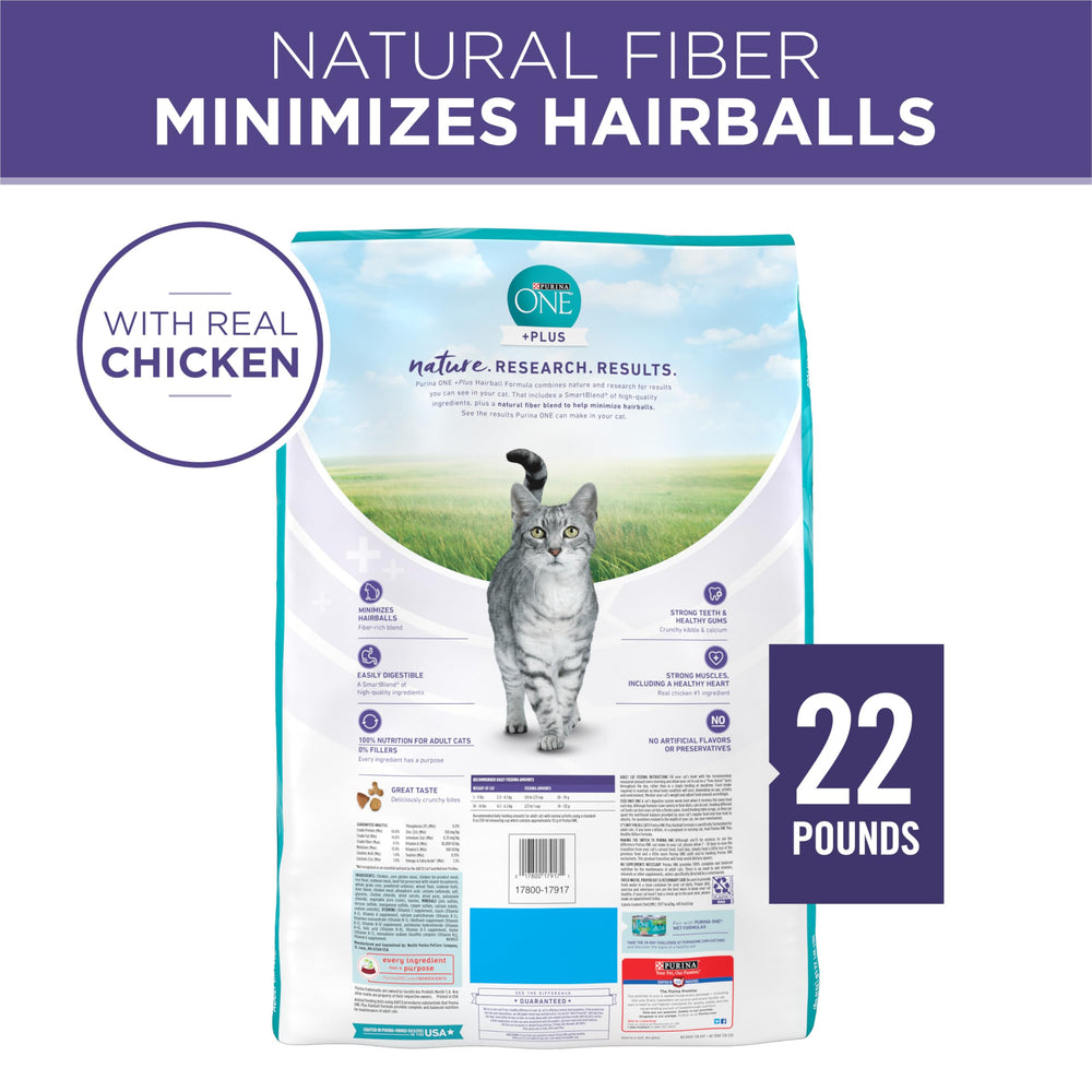 Purina ONE bag top seal and material showing freshness and storage convenience