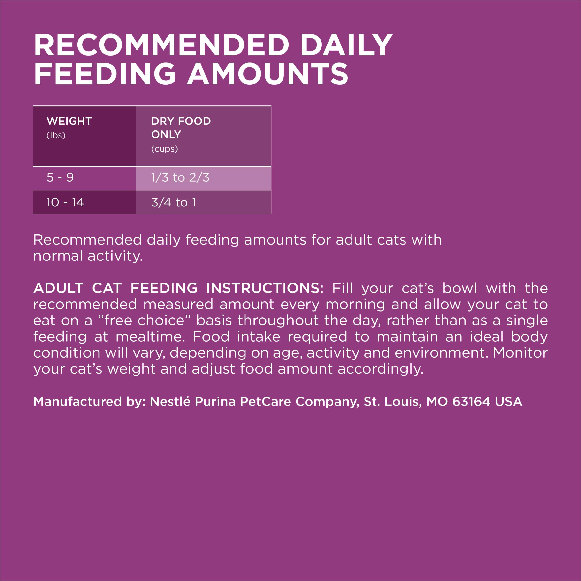 Purina ONE served in a bowl in a home setting showing easy daily feeding