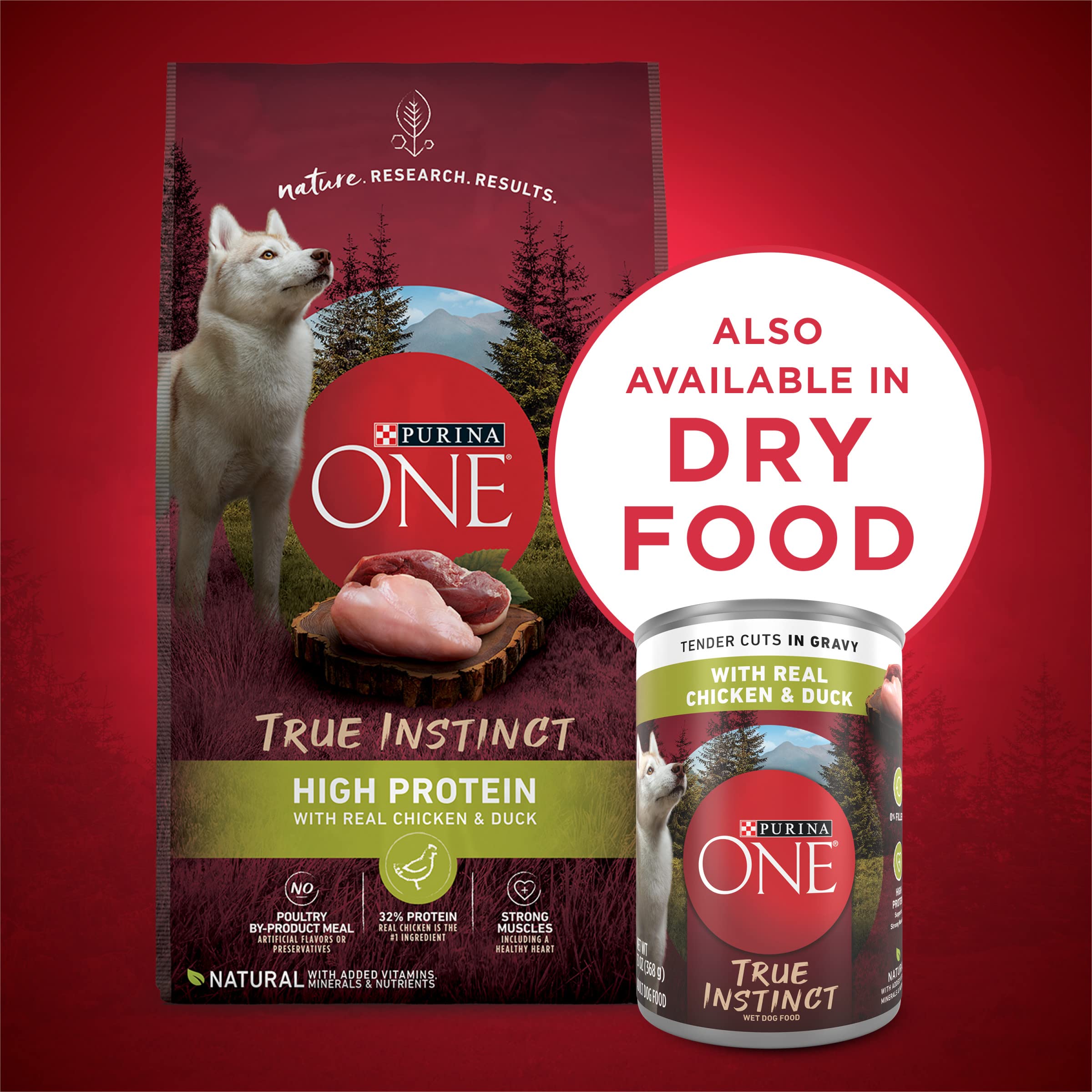 Purina ONE mixed with kibble showing topper use and enhanced meal acceptance