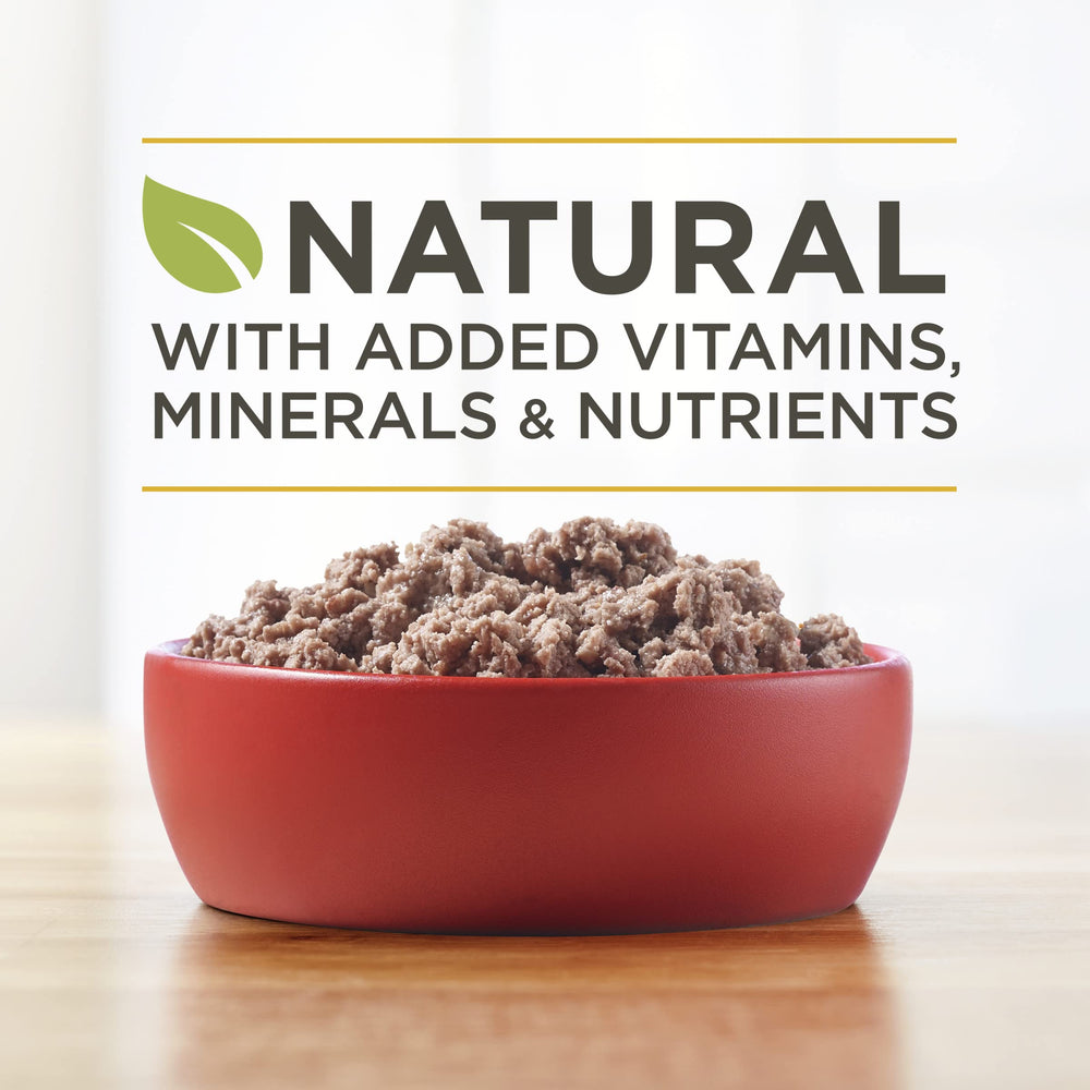 Served bowl of Purina ONE showing moist, appealing meal