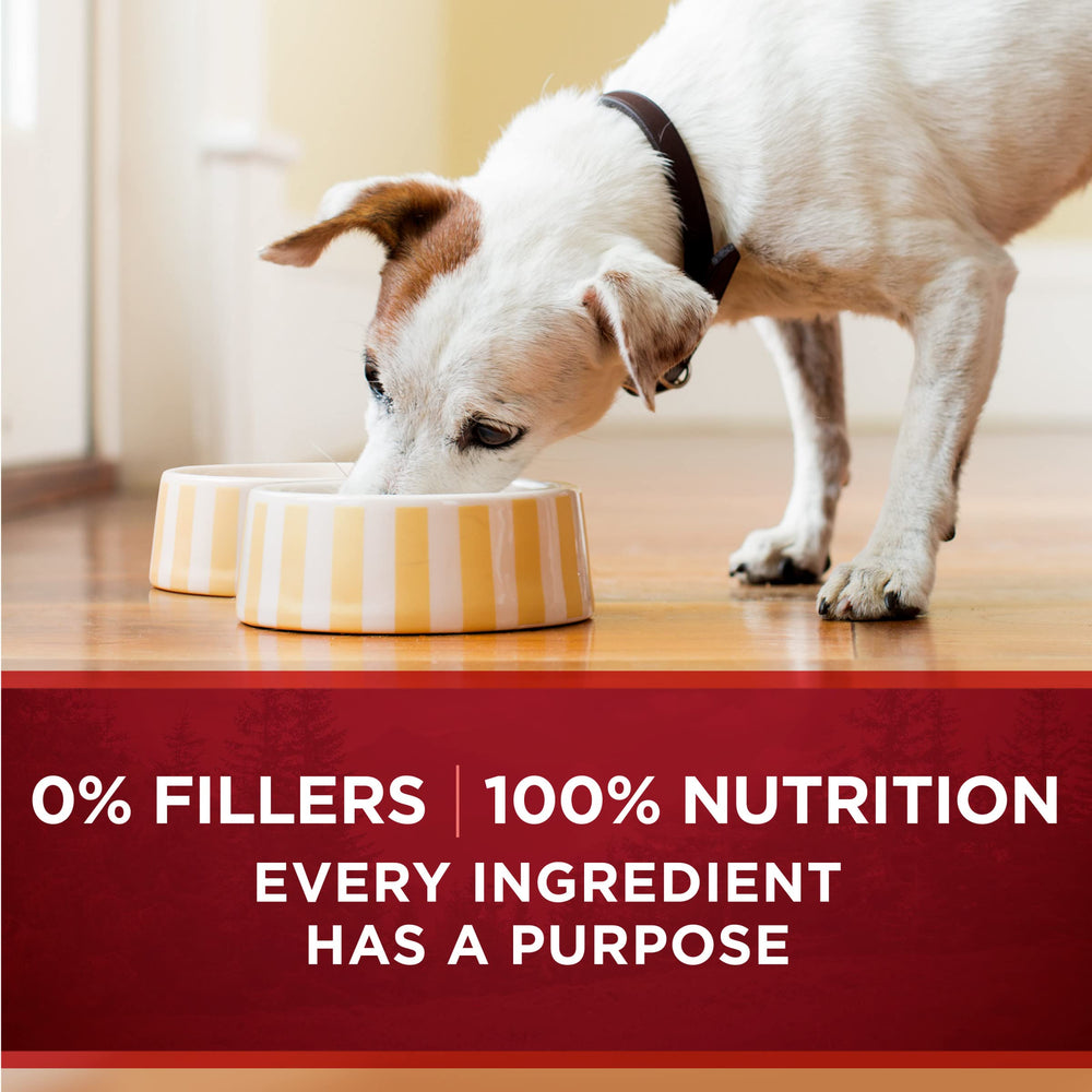 Purina ONE can next to a soda can for scale to visualize portion size